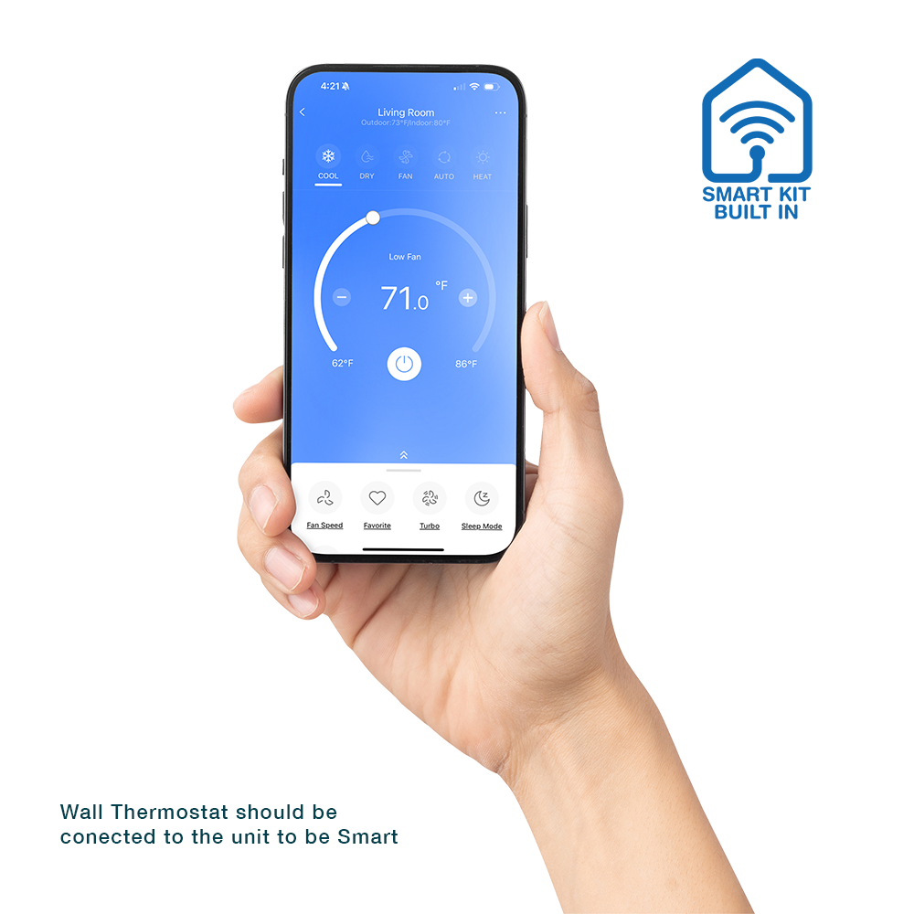 Cooper&Hunter 5-Zone Ductless Mini Split AC & Heat Pump 48000 BTU (9K+9K+12K+12K+12K), Ceiling Cassettes Units, 230V