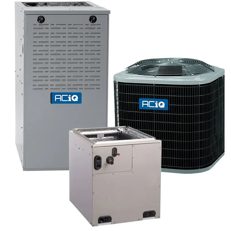ACIQ 2 Ton 16 SEER2 80% AFUE 110,000 BTU ACIQ Gas Furnace and Heat Pump System - Multi-Positional | R454B