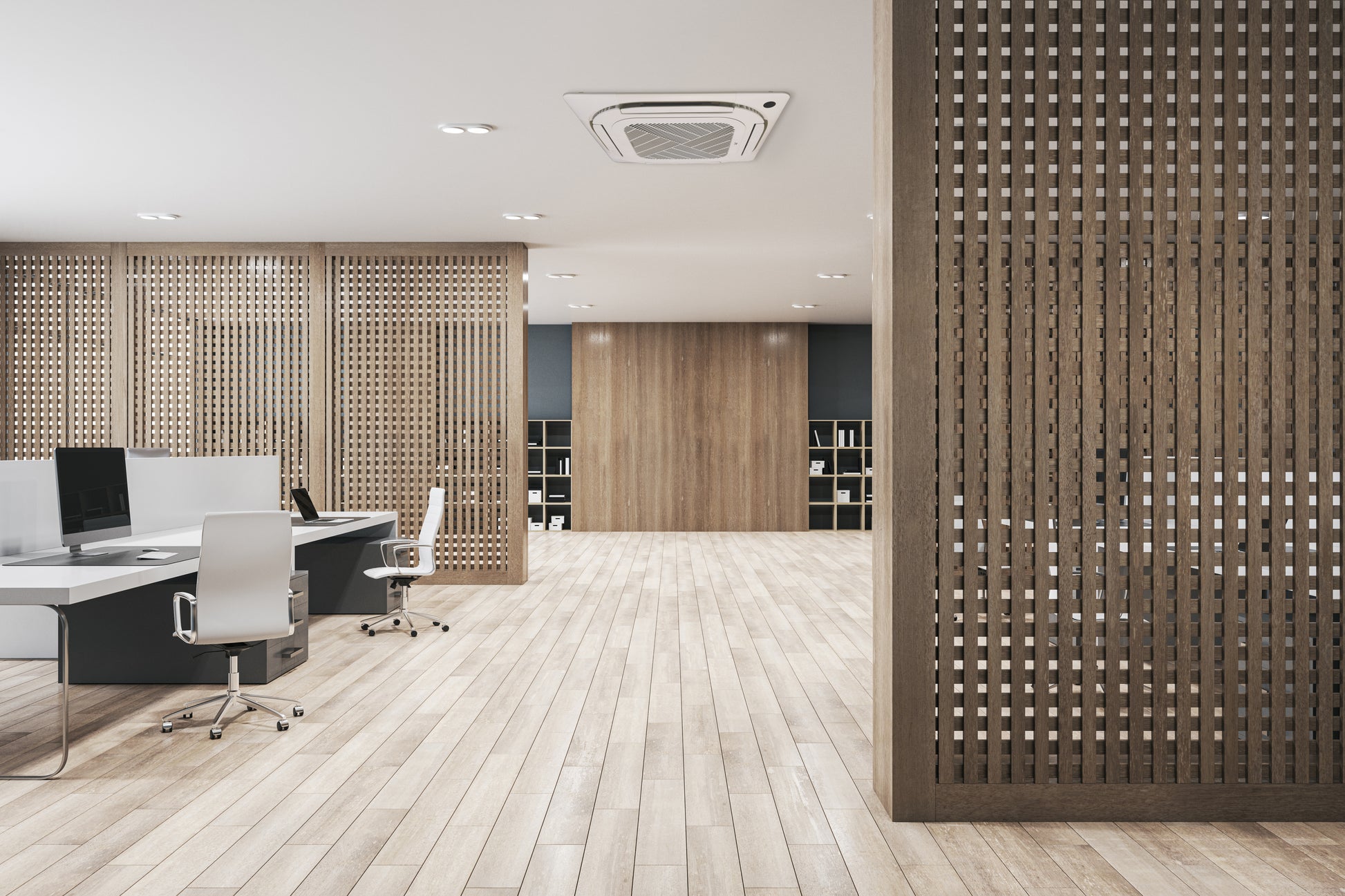 Cooper&Hunter Hyper 4-Zone Ductless Mini Split AC & Heat Pump 48000 BTU (9K+9K+12K+18K), Ceiling Cassettes Units, 230V