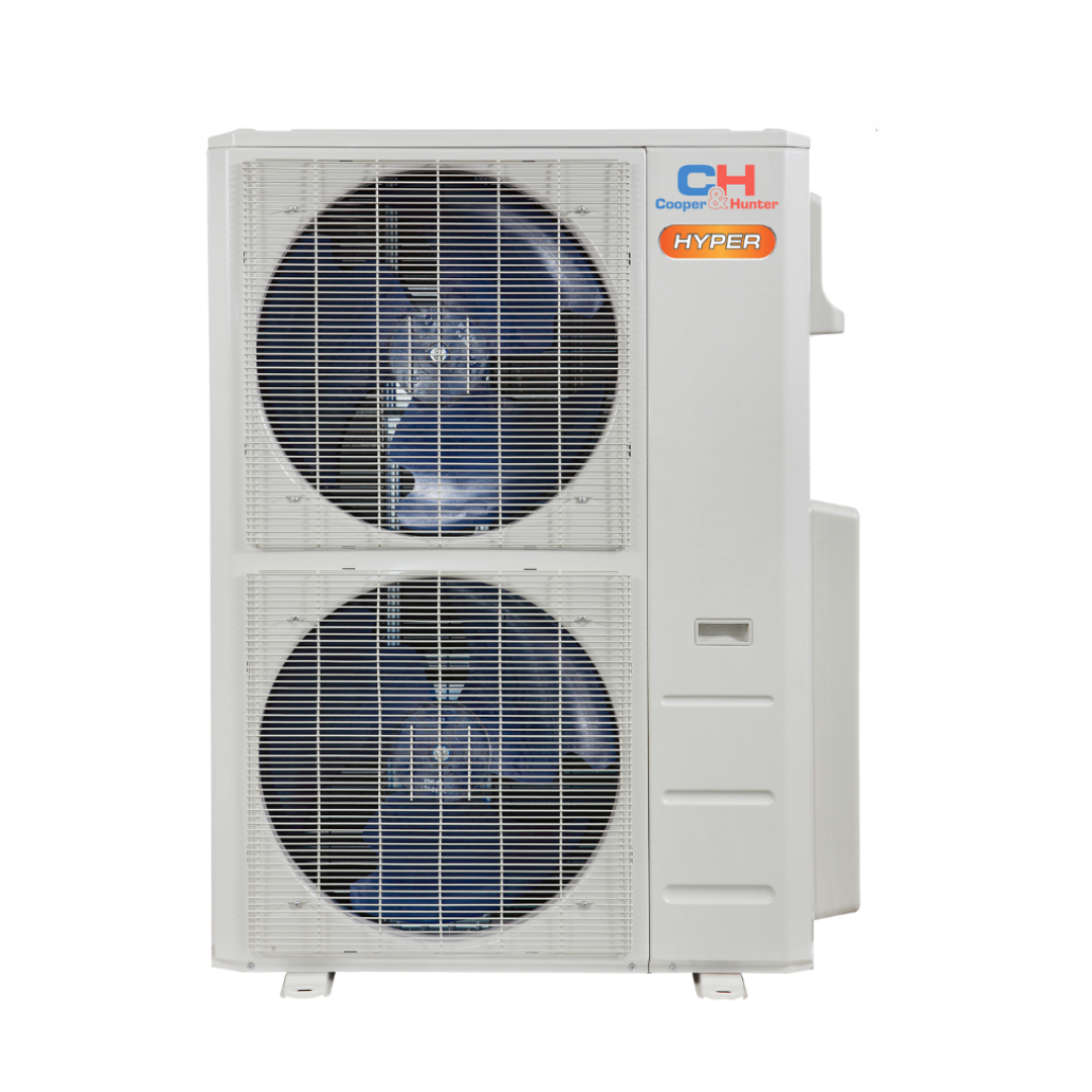 Cooper&Hunter Hyper 5-Zone Ductless Mini Split AC & Heat Pump 55000 BTU (6K+6K+6K+6K+18K), One-Way Cassette Units, 230V - R410A