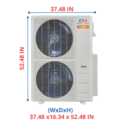 Cooper&Hunter Hyper Multi-Zone R454B Outdoor Condenser 48,000 BTU (4 Ton)