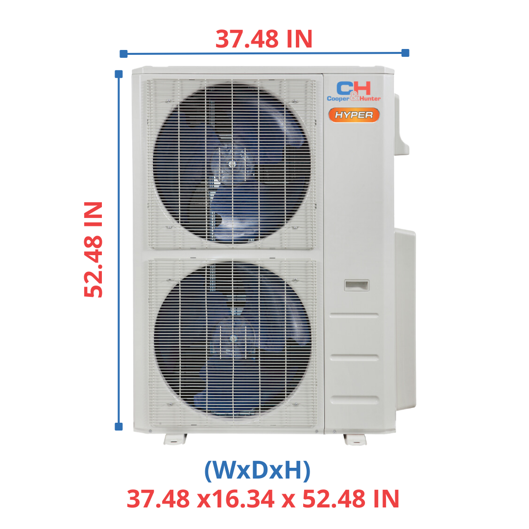 Cooper&Hunter Hyper Multi-Zone R454B Outdoor Condenser 55,000 BTU (4.5 Ton)