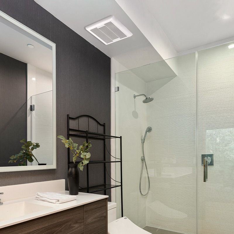 ACIQ 100 CFM 2.0 Sones ACiQ UltraCompact Bathroom Exhaust Fan