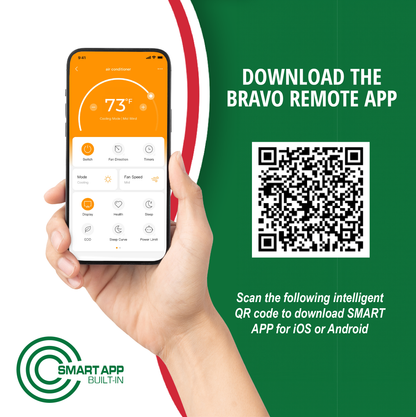 Bravo 3-Zone Ductless Mini Split AC & Heat Pump 30000 BTU (9K+9K+9K), Universal Floor Ceiling Units, 230V