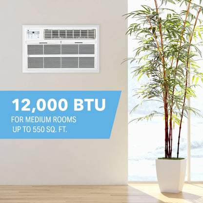 Perfect Aire | Perfect Aire 12,000 BTU Thru-the-Wall Air Conditioner 115V (R32), DOE | 
12,000 BTU Thru-the-Wall Air Conditioner
The perks of summer? Splashing in the pool. Sipping lemona