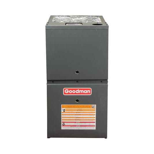 Goodman 60,000 BTU 80% AFUE Two Stage Gas Furnace | 17.5" Width | Upflow / Horizontal