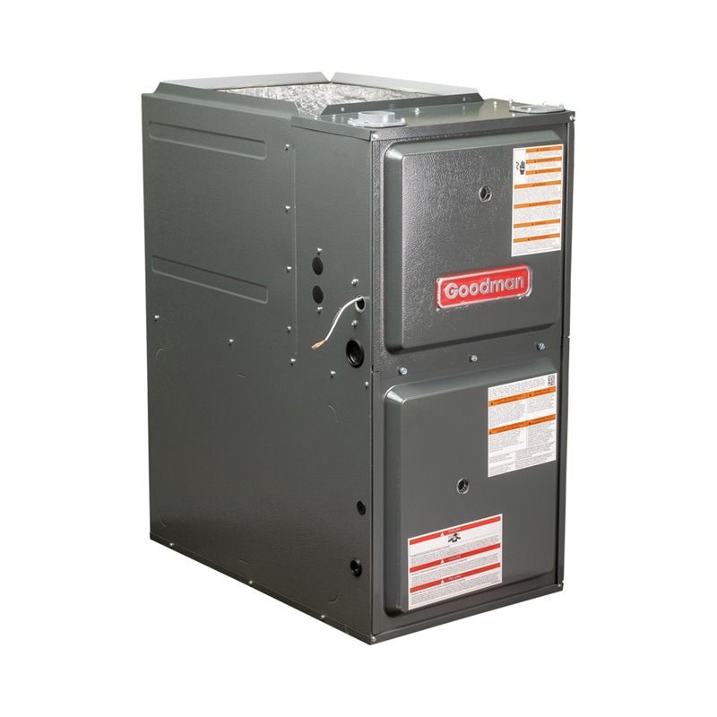 Goodman 40,000 BTU 96% AFUE Variable Speed Two Stage Gas Furnace | 17.5" Width | Upflow / Horizontal