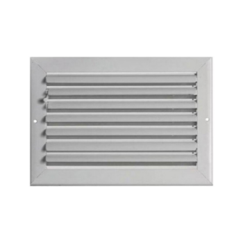 Blade, 1-Way Curved, 12 in x 12 in x 1 in, White