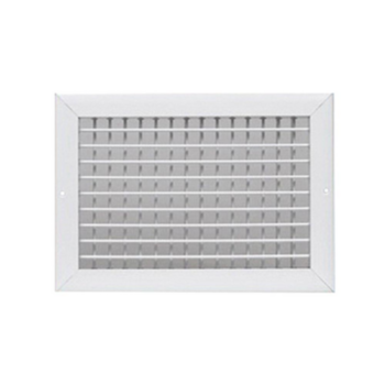 Wall Grill, Single Deflection Supply Side, 10 in LG, White