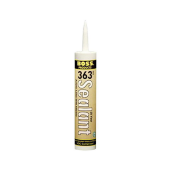 Sealant, 10.5 oz Bottle, White, Paste, 100 degC, 1.62