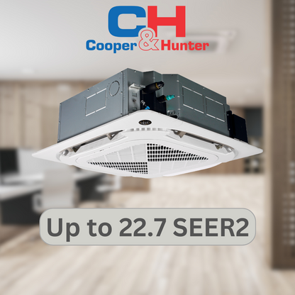 Cooper&Hunter Ceiling Cassette Ductless Mini Split AC Indoor Unit – 18000 BTU
