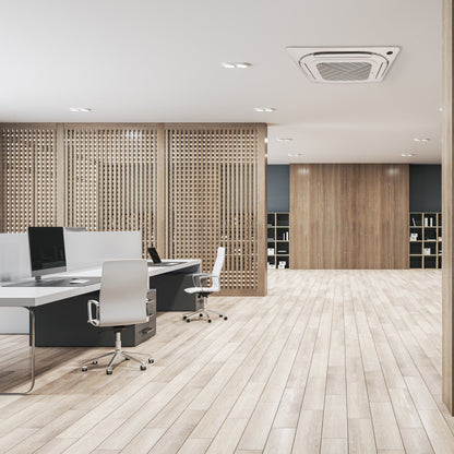 Cooper&Hunter 24,000 BTU Hyper Pro Single Zone Four-Way Ceiling Cassette w/ Refrigerant & Humidity Sensor Minisplit Heat Pump System R454B 230V