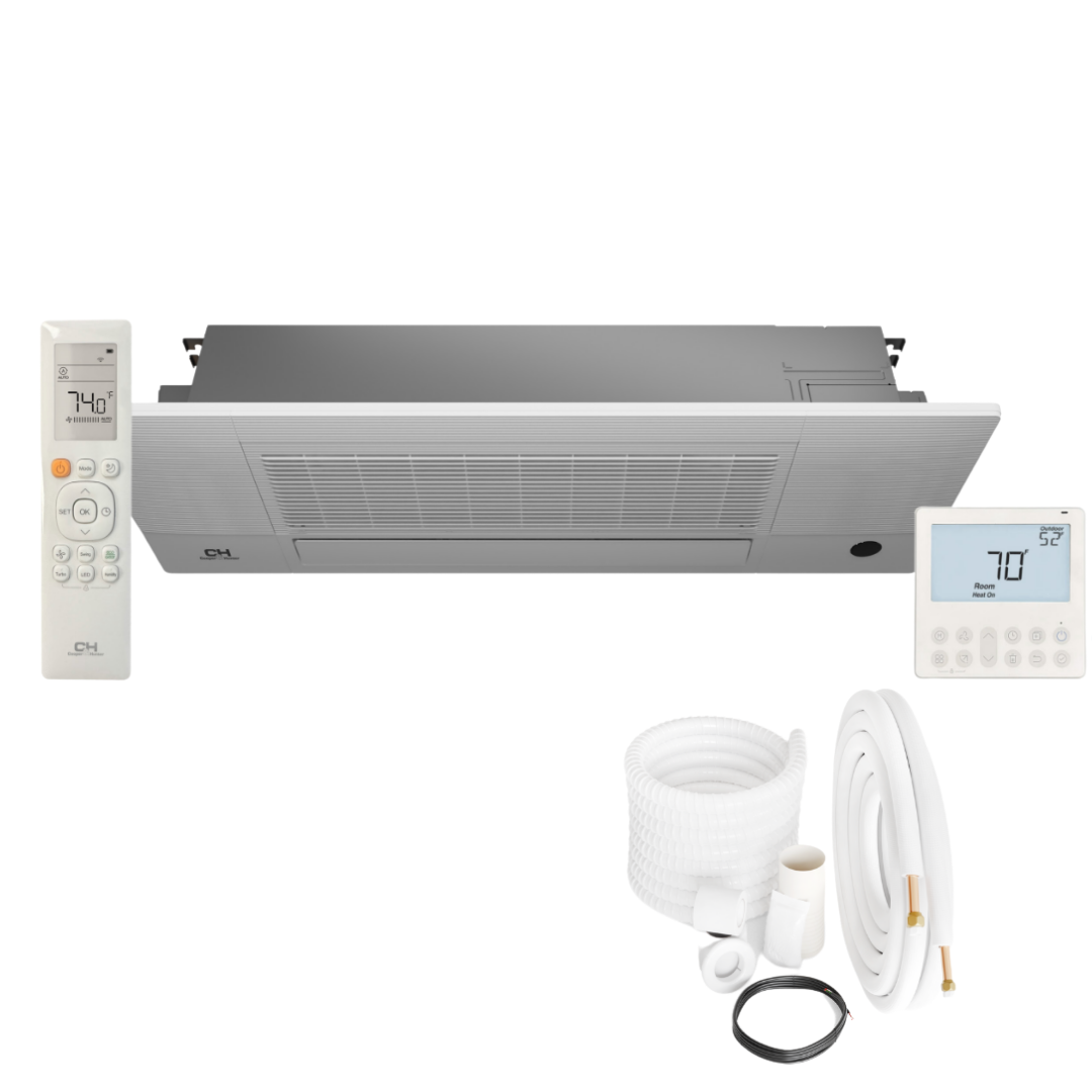 Ductless Multi-zone One Way Ceiling Cassette Units 15K-18K