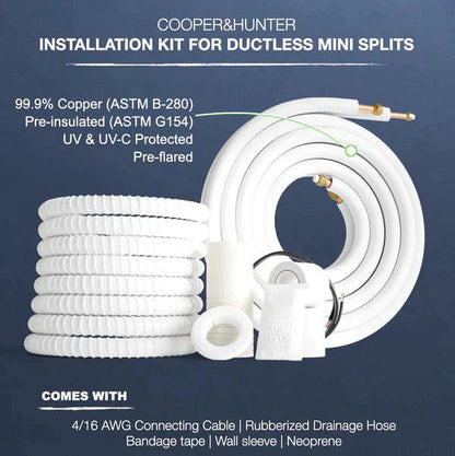 Cooper&Hunter — Installation Kits for Mini Splits  1/4" – 3/8"