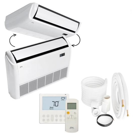 Cooper&Hunter Universal Floor Ceiling Ductless Mini Split AC Indoor Unit – 18000 BTU | R410A