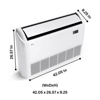 Cooper&Hunter Universal Floor Ceiling Ductless Mini Split AC Indoor Unit – 18000 BTU | R410A