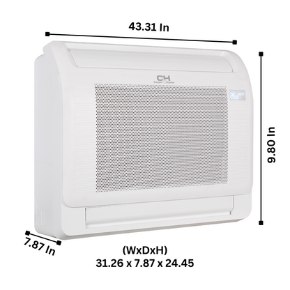 Cooper&Hunter Floor Console Ductless Mini Split AC Indoor Unit – 18000 BTU | R410A