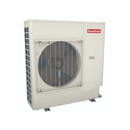 Goodman 5 Ton 17.0 SEER2 96% AFUE 100,000 BTU Furnace and High Efficiency Heat Pump System | Inverter - R32 - Upflow/Horizontal