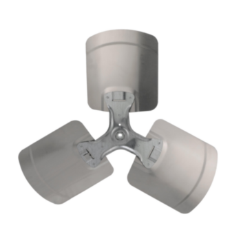 Fan Blade, Counter Clockwise, Alum, 26 in Dia