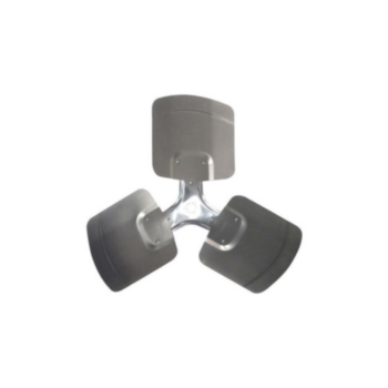 Fan Blade, Counter Clockwise, Steel, 18 in Dia