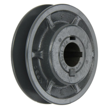 Sheave, 2 in ID, 4.75 in, 5 in WD, Cast Iron