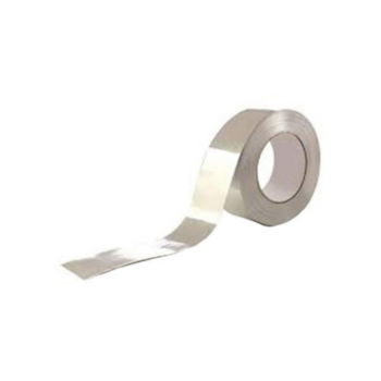 Foil Tape, 60 yd LG, 2.5 in WD, 7.6 mil THK, 350 degF