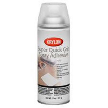 Adhesive, Spray, 12 oz Aerosol Can, White, Ammoniacal, 1