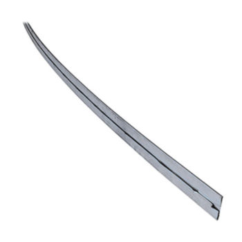 Drive Cleat, 10 in LG, Galv Steel, Silver, 26 gauge THK