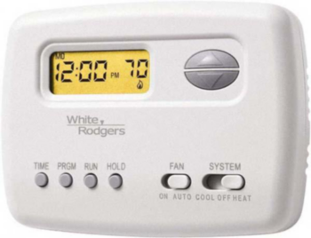 Robertshaw, Thermostat, Digital, Programmable, 2 Heat/1 Cool
