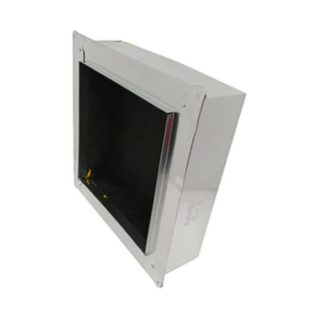 Duct Box, Insulated Board, Return, 4 in WD, 4.5 in HT, R6