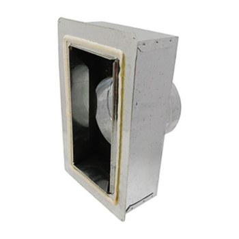 Duct Box, Board, Register, 7 in Dia, 12 in WD, 4.5 in HT, R6