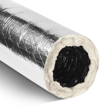 Duct, 16" R6 Silver 18Ft