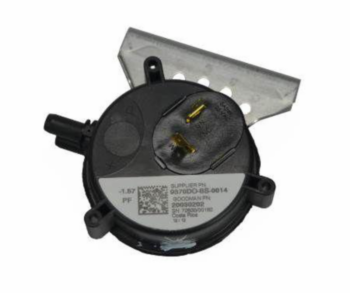 Pressure Switch, -1.57 in wc, 0.25 in Barb, SPST
