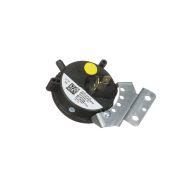 Pressure Switch, Air, 0.1 in wc, 24 V, Plastic, Yellow