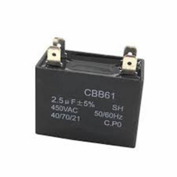 Capacitor, Run, 2.5 MFD, 450 V