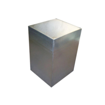 Duct Plenum, Unlined, 20 in WD, 36 in HT, 19 in LG