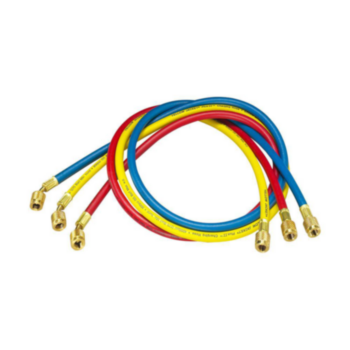 Hose, Charging, 0.25 in, 60 in LG, Nylon, Brass, 800 psi