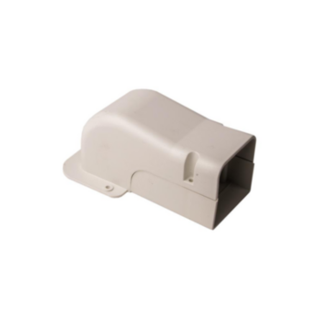 Cover, Wall Penetration, 4.33 in WD, 3 in LG, 7.08 in HT