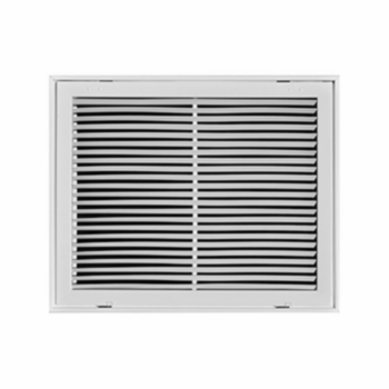 Filter Grille, Fixed Bar Face Return Air, 25 in WD, 20 in LG
