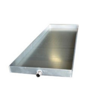 Drain Pan, Welded, 0.75 in, 32 in WD, 72 in LG, 2 in HT