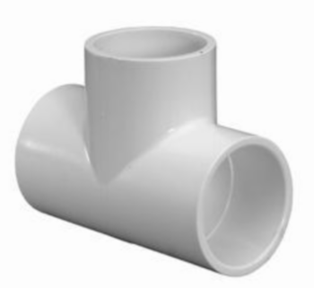 Tee, 3/4 in x 3/4 in x 3/4 in