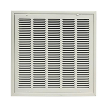 Filter Grille, Stamped Face Return Air, 0.5 in Blade Spacing