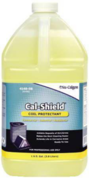 Chemical Cleaner, Shield, Liquid, 1 gal, White