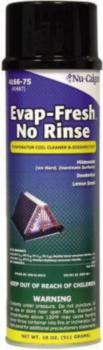 Disinfectant, Evaporator Coil, 18 oz Can, Lemon, 55.17 psig