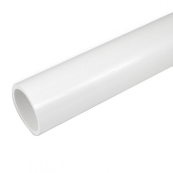 Pipe, 2 in Dia x 120 in Lg, PVC