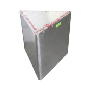 Duct Box, Triangle Mixing, Pre-Assembled, Medium, 15 in LG
