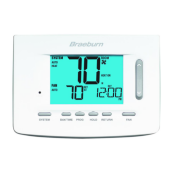 Braeburn, Thermostat, Universal Programmable, 3 Heat/2 Cool