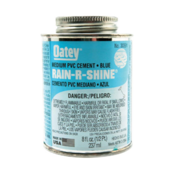 Contact Cement, PVC, 8 oz, Clear, Liquid, Solvent, 151 degF