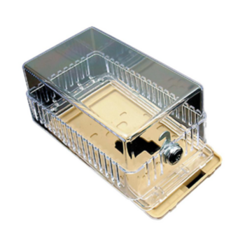 Guard, Thermostat, 5.75 in WD, 2.75 in LG, 3.5 in HT, Clear