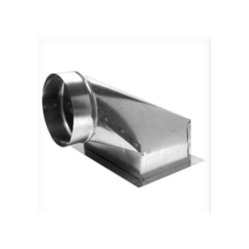 Duct Boot, Extension, Snap-On, 8 in Dia, 6 in WD, 14 in LG